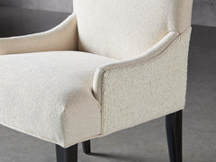 Platinum Dining Chair in Cushing Snow and Cuddle Natural