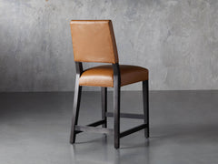 Teddi Leather Stool