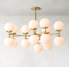 Anna Circle Linear Chandelier