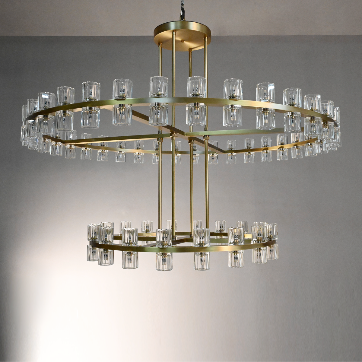 Arcachon Rectangular Chandelier 54'' 72''