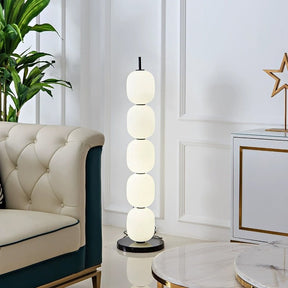 Opulent Beaded Floor Lamp