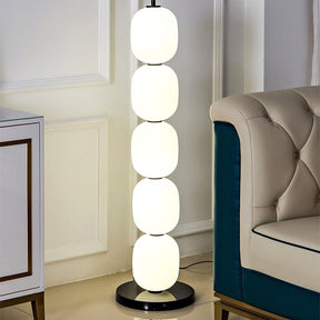 Opulent Beaded Floor Lamp