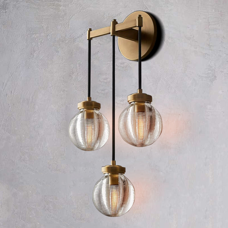 Pearl Three Head  Wall Sconce