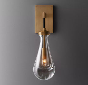 Raindrop Wall Sconce Cord Rod