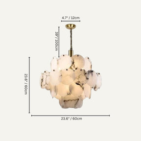 Glow Alabaster Chandelier Light