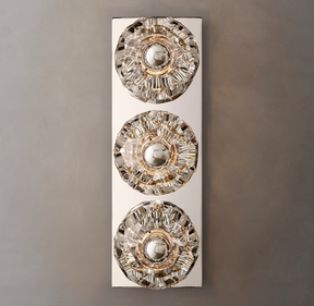 Belle De Crystal Ball Linear Wall Sconce