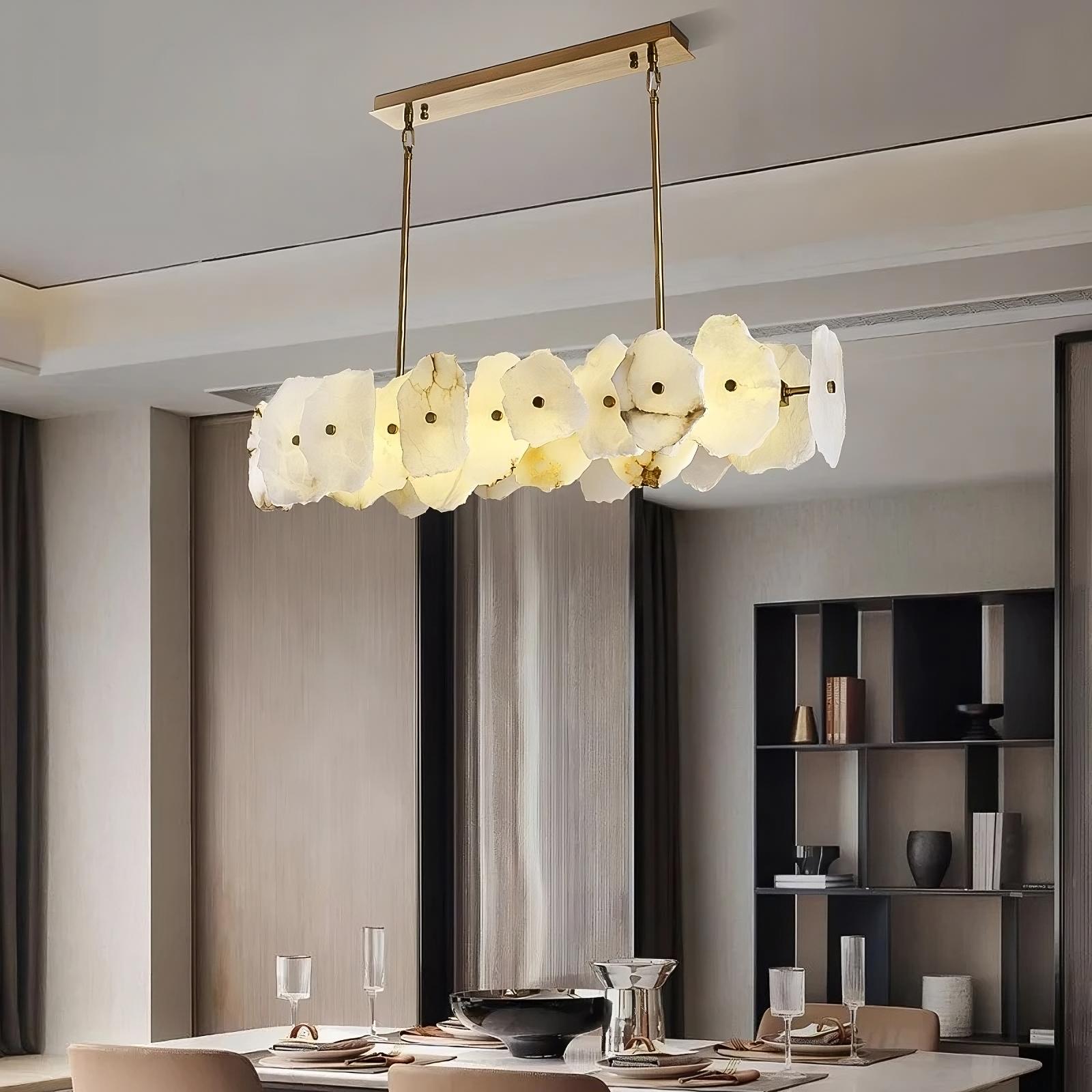 Glow Marble Dining Room Chandelier