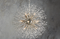 Dandelion Round Chandelier 30"