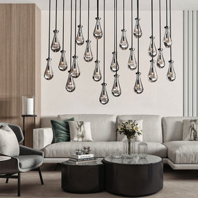 Raindrop Linear Chandelier 72"