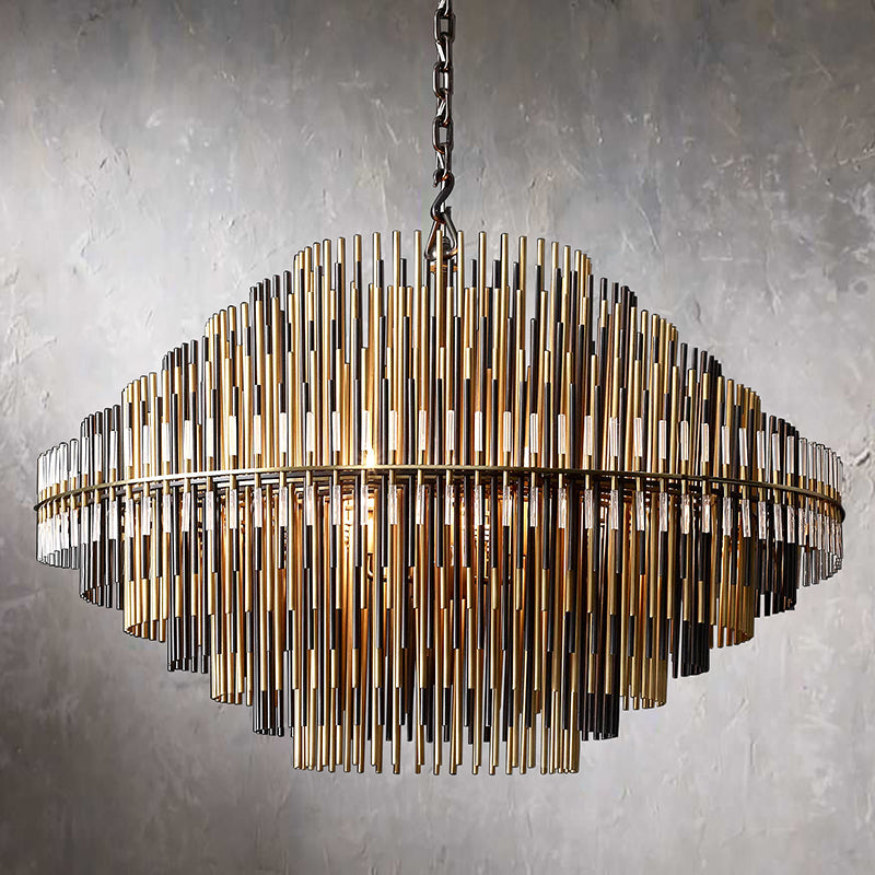 Emil Modern Round Chandelier D32"