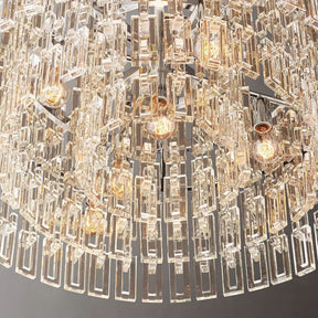 Marignac Crystal Chain Round Chandelier 36" 48'' 60''