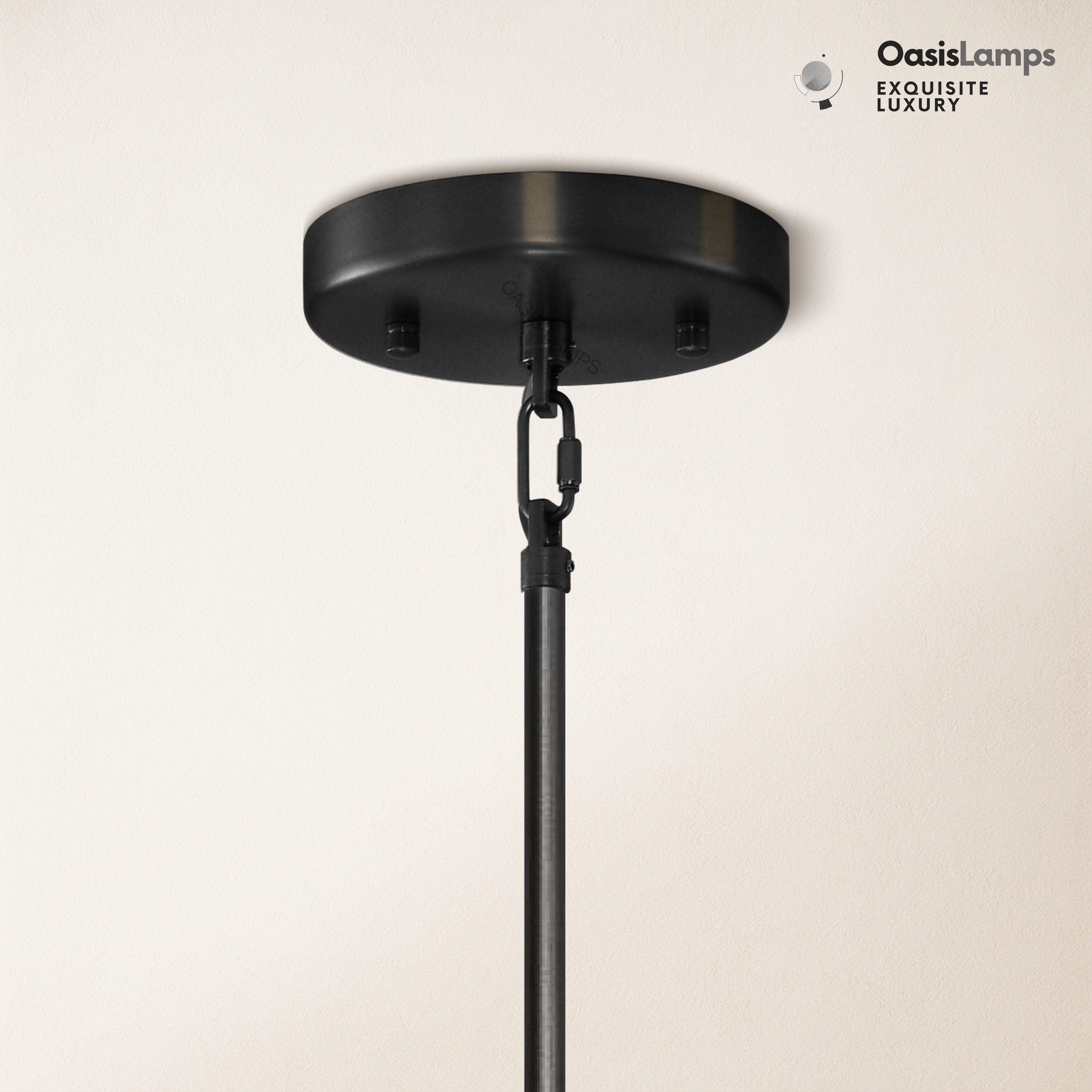 Celestial Drop Pendant 17"D#color_black