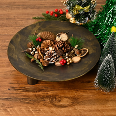 Altan Round Metal Tray