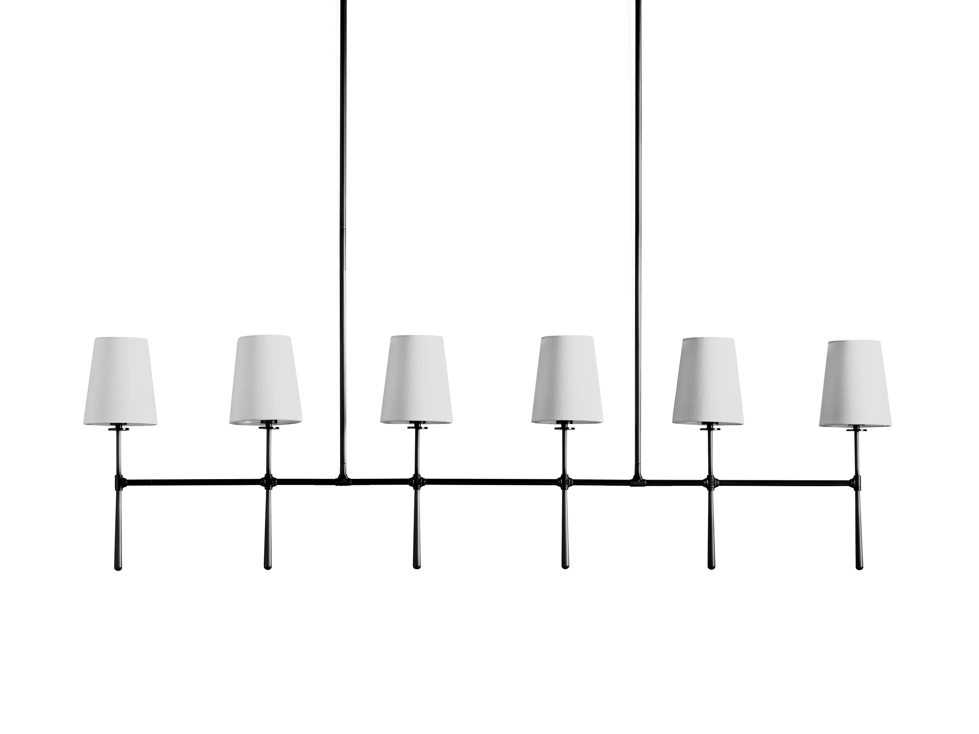 Rhodes Brass Linear Chandelier