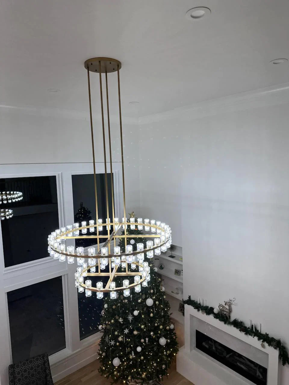 Arcachon Round Chandelier 36" 48" 60"