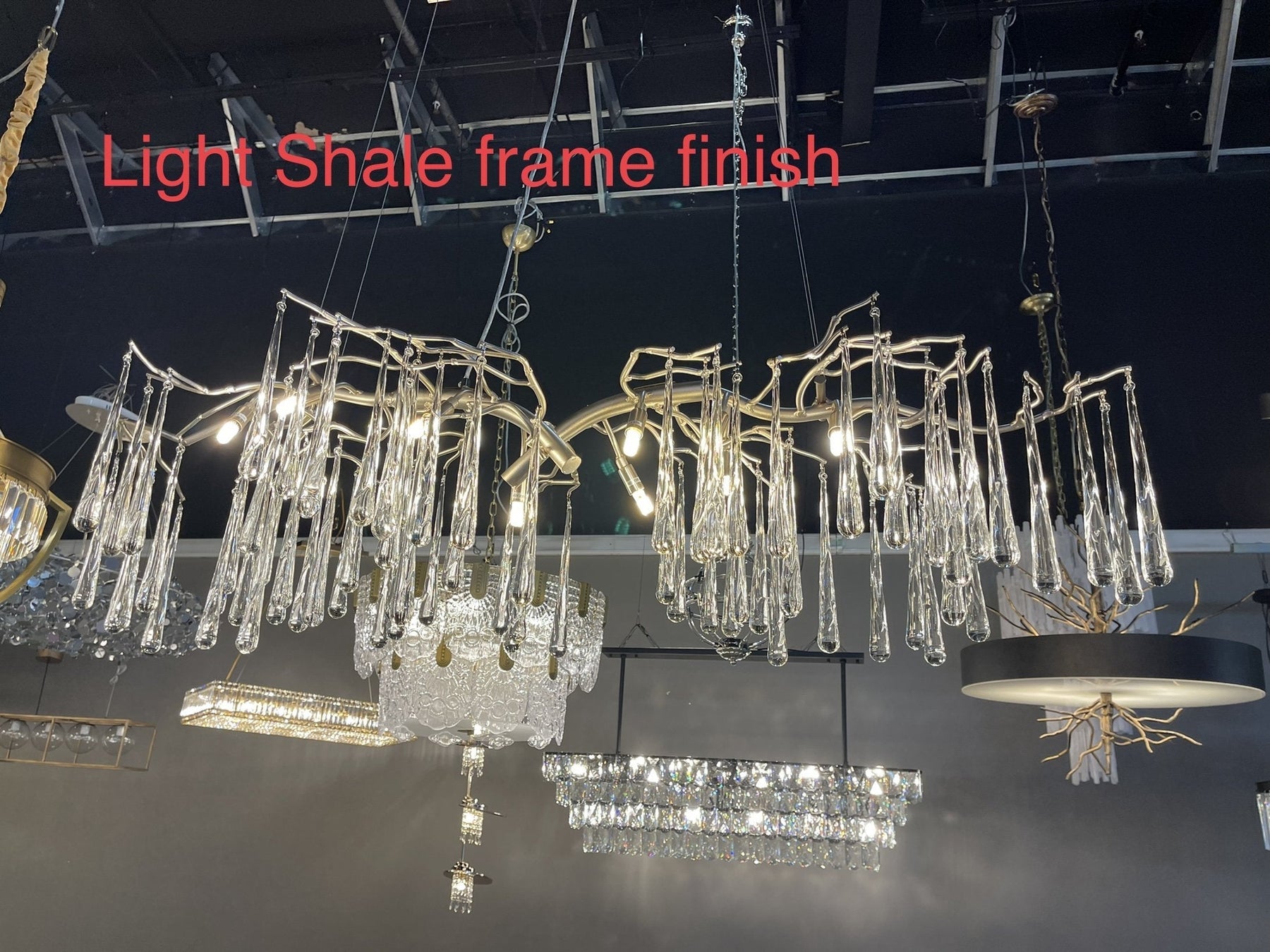 Lucio Linear Organic Branch Chandelier