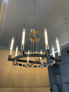 Clean Lines Round Chandelier 36'' 60'' 72''