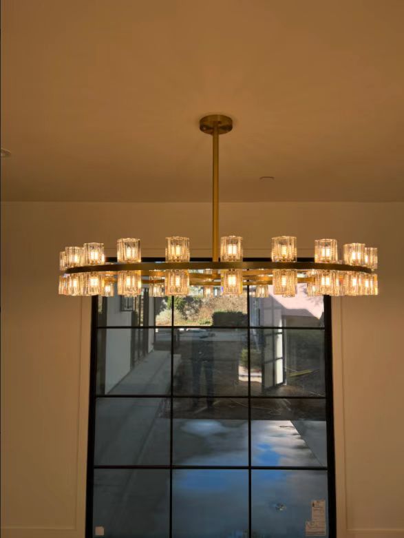 Arcachon Round Chandelier 36" 48" 60"