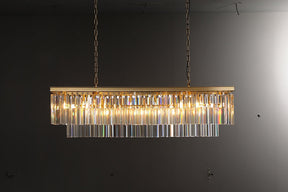 Odeon Square Chandelier For Living Room Dining Room