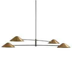 Simms 4-Light Linear Chandelier 60"
