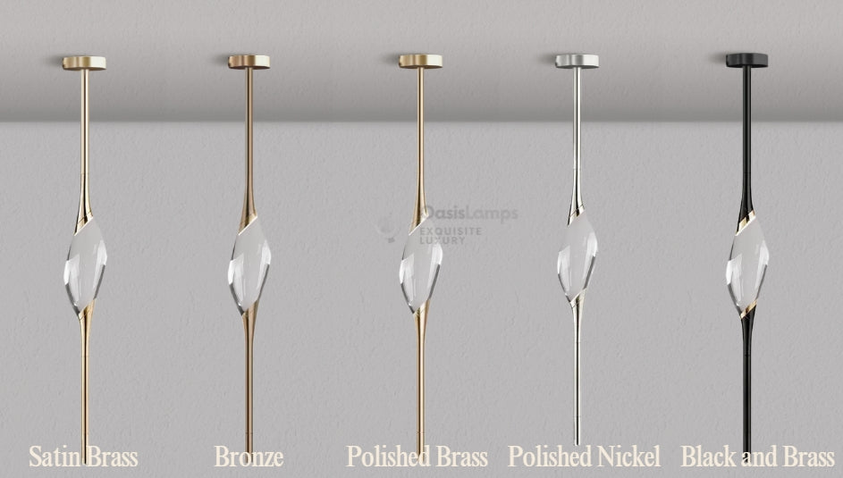 PEZEO SINGLE CRYSTAL PENDANTPEZZEO SINGLE CRYSTAL PENDANT