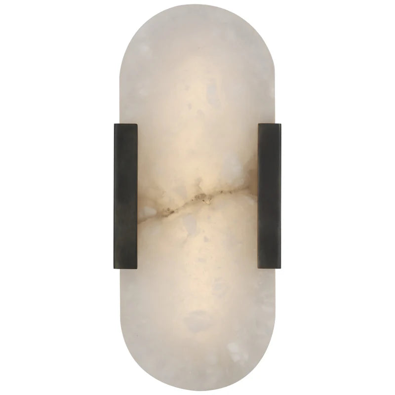 Dina Alabaster Linear Sconce
