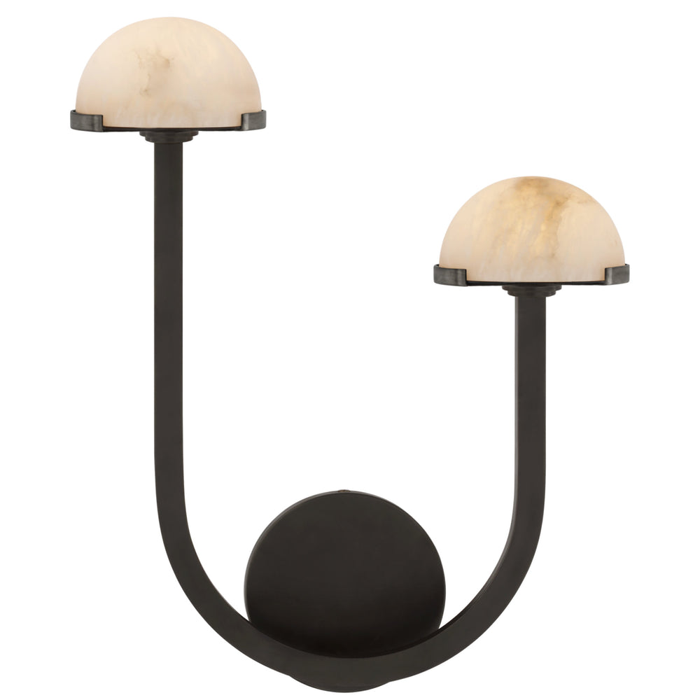 Pedra Double Sconce-Left 15"