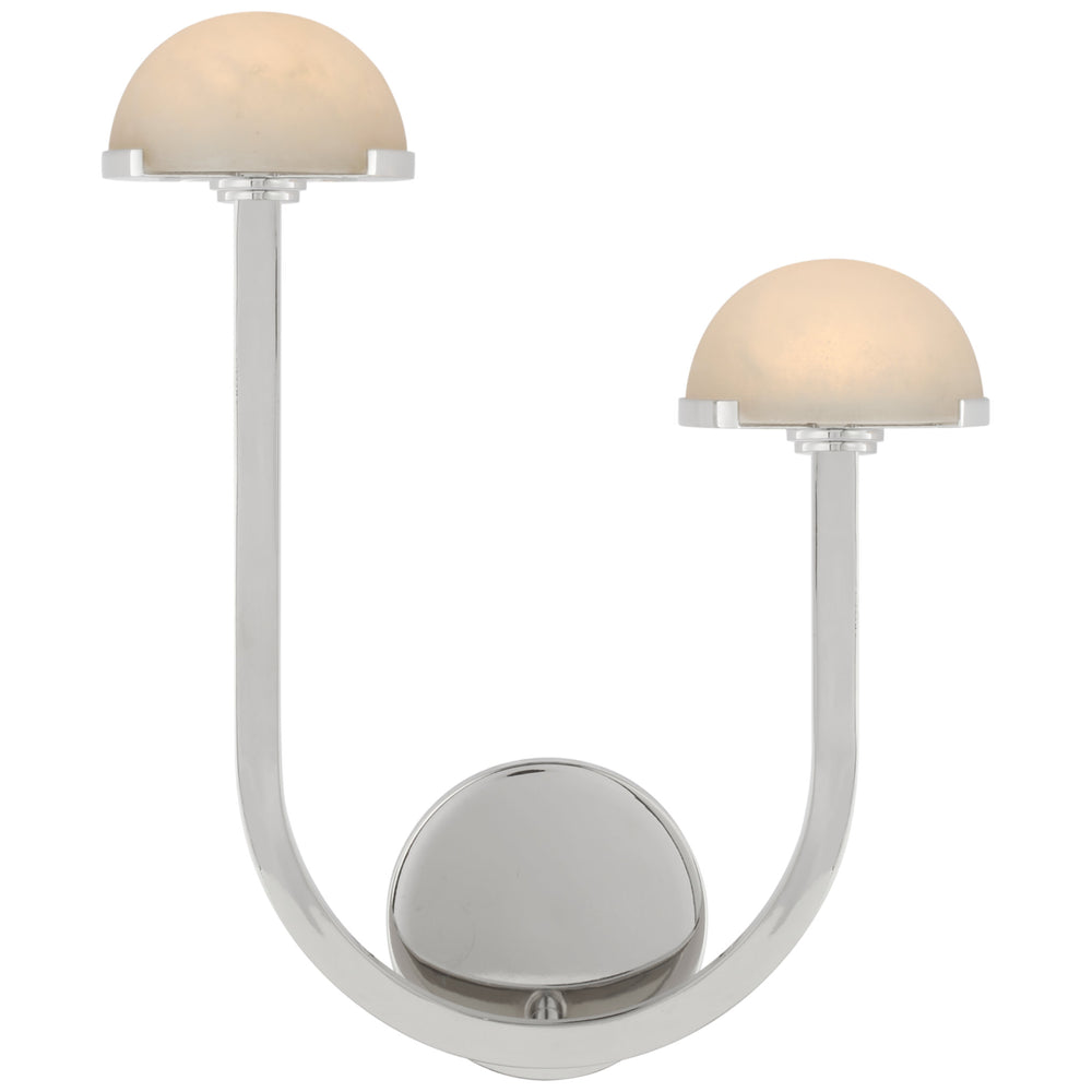 Pedra Double Sconce-Left 15"