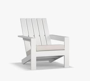 Malibu Metal Adirondack Outdoor Lounge Chair 37''H