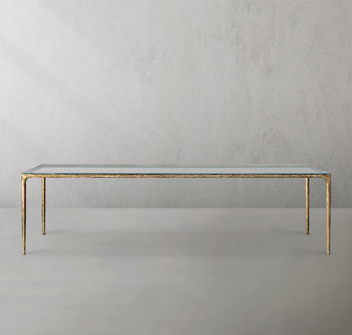 Thaddeus Glass Rectangular Dining Table