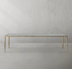 Thaddeus Glass Rectangular Dining Table