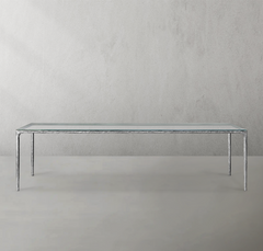 Thaddeus Glass Rectangular Dining Table