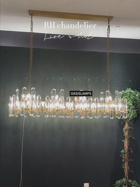 Bonnington Linear Chandelier 54" 72"