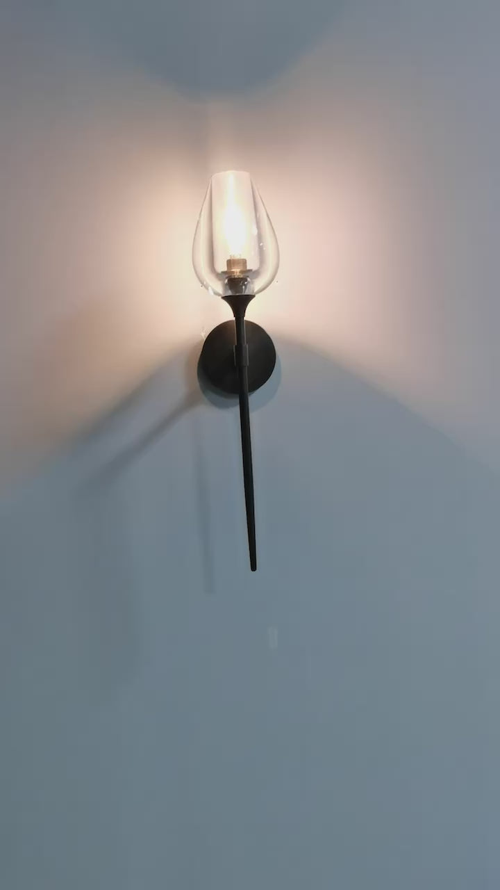 Tulip Shape Grand Sconce