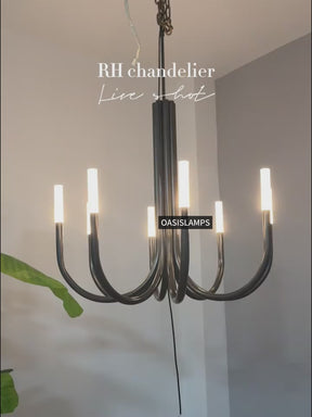 Roussea Modern Alabaster Chandelier 38''