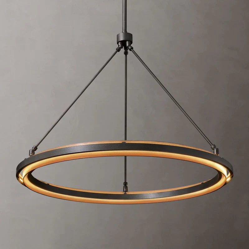 Adin Bronze Round Chandelier 36"/48"/60"