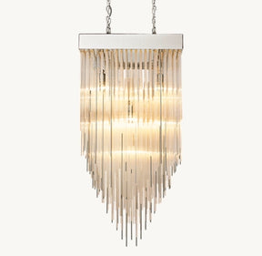 Cascade Square & Rectangular Chandelier D 20'' 30'' 54''