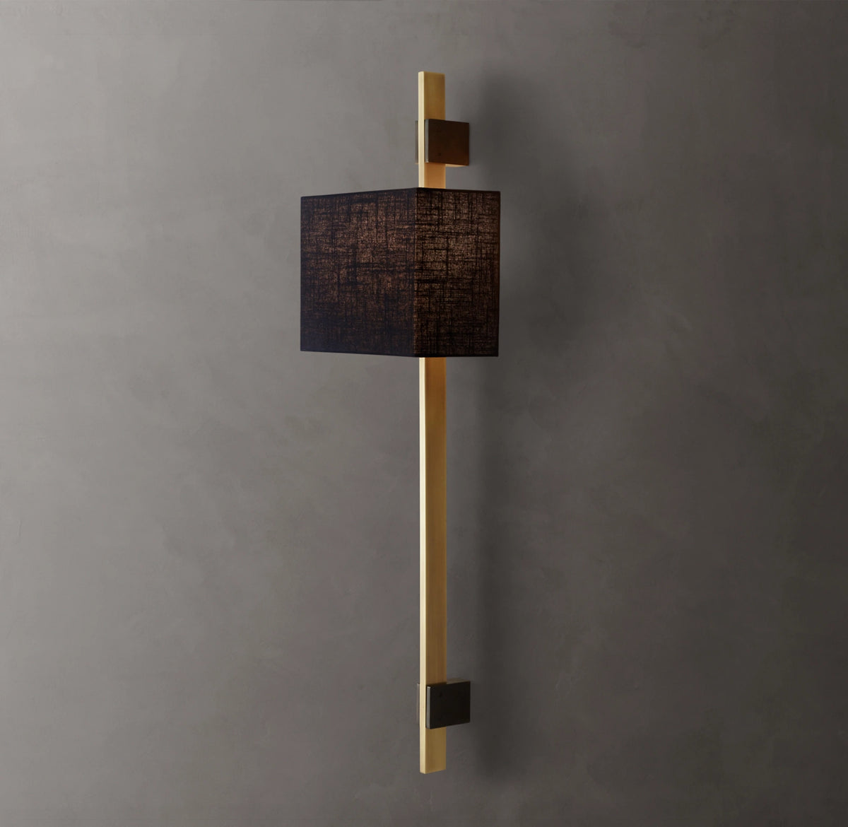 Vela Rectangular Bar Sconce - Rectangular Shade