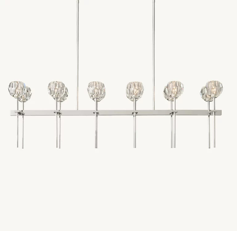 Belle Linear chandelier 48" 60"