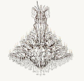 Roococo Round crystal chandelier 18" 28" 33" 40" 60" 101"