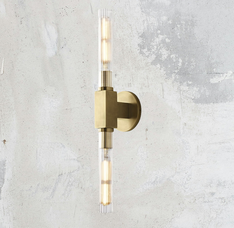 Candle Shape Linear Wall Sconce