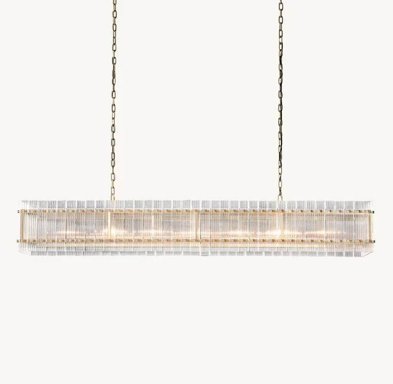 San Marco Rectangular Luxury Chandelier 54'' 72''