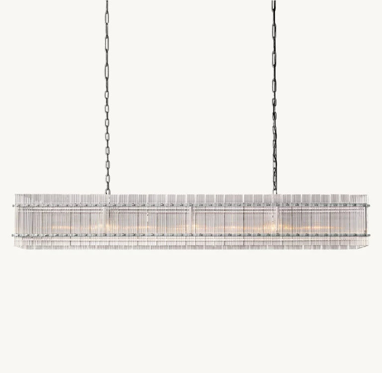 San Marco Rectangular Luxury Chandelier 54'' 72''