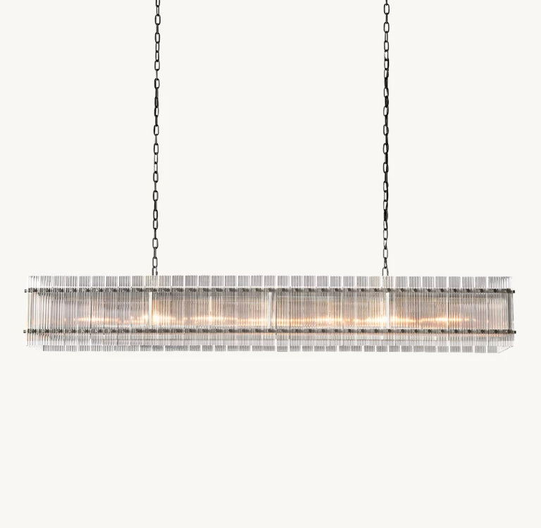 San Marco Rectangular Luxury Chandelier 54'' 72''