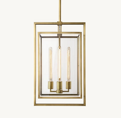 Michael Dell Rectangular Chandelier