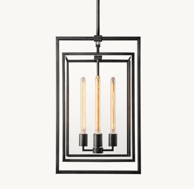 Michael Dell Rectangular Chandelier