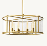 Michael Dell Round Chandelier 33" 44" 55"