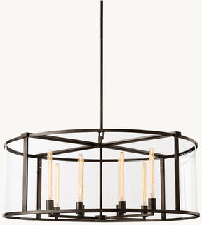 Michael Dell Round Chandelier 33" 44" 55"