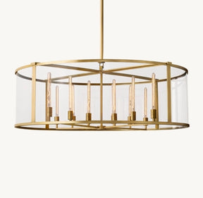 Michael Dell Round Chandelier 33" 44" 55"