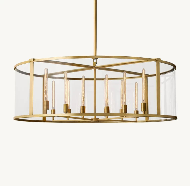 Michael Dell Round Chandelier 33" 44" 55"